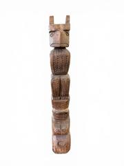 MaxSold Auction: Northwest Coast First Nations Totem Pole 25" - Maxsold Signature - Discover collectibles, antiques, fine art and more