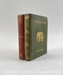 MaxSold Auction: Rudyard Kipling "The Jungle Book" First And Second Books 1St Editions - Maxsold Signature - Discover collectibles, antiques, fine art and more