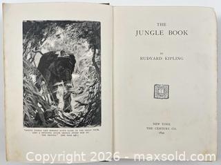 MaxSold Auction: Rudyard Kipling "The Jungle Book" First And Second Books 1St Editions - Maxsold Signature - Discover collectibles, antiques, fine art and more