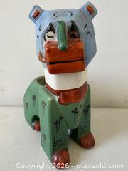 MaxSold Auction: Scarce C.1920 "Lucky Haw Haw" Signed Louis Wain Ceramic Cat Spill Vase - Maxsold Signature - Discover collectibles, antiques, fine art and more