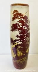 MaxSold Auction: Scarce Very Large Karl (Carl) Goldberg Bohemian Art Nouveau Haida Cameo Glass Vase  - Maxsold Signature - Discover collectibles, antiques, fine art and more