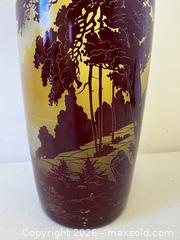 MaxSold Auction: Scarce Very Large Karl (Carl) Goldberg Bohemian Art Nouveau Haida Cameo Glass Vase  - Maxsold Signature - Discover collectibles, antiques, fine art and more