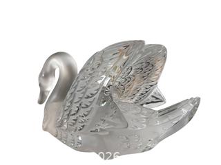 MaxSold Auction: Set Of Lalique Frosted Crystal "Cygne" (Swan) Figures - Maxsold Signature - Discover collectibles, antiques, fine art and more
