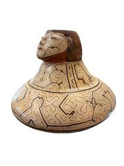 MaxSold Auction: Shipibo-Conibo Anthropomorphic Pottery Vessel - Maxsold Signature - Discover collectibles, antiques, fine art and more