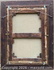 MaxSold Auction: Signed Original Oil On Canvas Painting - Maxsold Signature - Discover collectibles, antiques, fine art and more