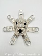 MaxSold Auction: Sun Mask Pendant Pacific Northwest Indigenous Massive 160.25G - Maxsold Signature - Discover collectibles, antiques, fine art and more