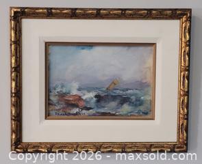 MaxSold Auction: Thomas Lorraine Hunt Watercolor Painting - Maxsold Signature - Discover collectibles, antiques, fine art and more