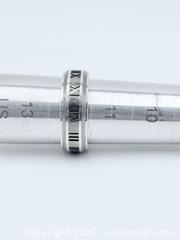 MaxSold Auction: Tiffany & Co. Atlas Thick Band In 925 Sterling Silver Size 12 - Maxsold Signature - Discover collectibles, antiques, fine art and more