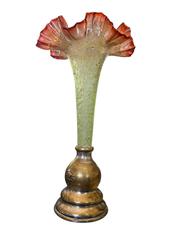MaxSold Auction: Victorian Silver Based Trumpet Vase - Maxsold Signature - Discover collectibles, antiques, fine art and more