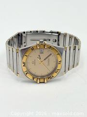MaxSold Auction: Vintage Omega Constellation "Manhattan" Watch - Maxsold Signature - Discover collectibles, antiques, fine art and more