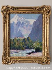 MaxSold Auction: Wynford Dewhurst British Impressionist Oil On Canvas Painting - Maxsold Signature - Discover collectibles, antiques, fine art and more