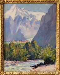 MaxSold Auction: Wynford Dewhurst British Impressionist Oil On Canvas Painting - Maxsold Signature - Discover collectibles, antiques, fine art and more