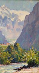 MaxSold Auction: Wynford Dewhurst British Impressionist Oil On Canvas Painting - Maxsold Signature - Discover collectibles, antiques, fine art and more