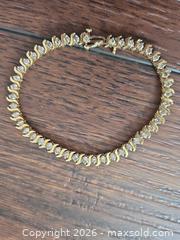 MaxSold Auction: 10kt Bracelet, Pendant Necklace with Chain & Hoop Earrings - Los Angeles (California, USA) PARTNER MANAGED Moving Online Auction - West 36th Street (CONDO)
