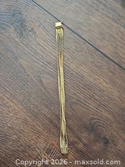 MaxSold Auction: 14K Yellow Gold Multi-Strand Bracelet - Los Angeles (California, USA) PARTNER MANAGED Moving Online Auction - West 36th Street (CONDO)