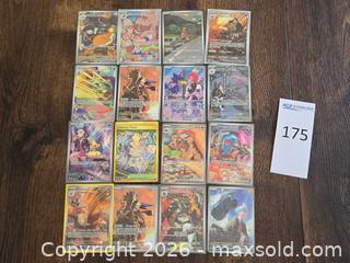 MaxSold Auction: 16 Pokémon Holo/Full Art EX/GX/V/VMAX Trading Cards - Los Angeles (California, USA) PARTNER MANAGED Moving Online Auction - West 36th Street (CONDO)