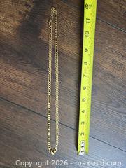 MaxSold Auction: Heavy 14K Gold Necklace Chain - Made in Italy - Los Angeles (California, USA) PARTNER MANAGED Moving Online Auction - West 36th Street (CONDO)