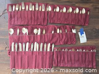 MaxSold Auction: HEAVY Sterling Silver Ornate Victorian Floral Border Silverware Set - Los Angeles (California, USA) PARTNER MANAGED Moving Online Auction - West 36th Street (CONDO)