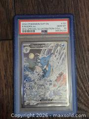 MaxSold Auction: Kingdra ex 2024 SVP Full Art Holo Secret Promo Trading Card - Los Angeles (California, USA) PARTNER MANAGED Moving Online Auction - West 36th Street (CONDO)