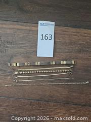 MaxSold Auction: Lot of 6 Sterling Silver Bracelets and Chains (925) - Los Angeles (California, USA) PARTNER MANAGED Moving Online Auction - West 36th Street (CONDO)