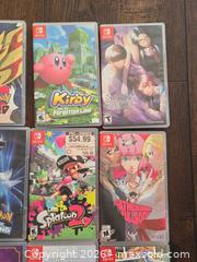 MaxSold Auction:  Mixed Video Games for Nintendo Switch and cases & PSP / UMD - Los Angeles (California, USA) PARTNER MANAGED Moving Online Auction - West 36th Street (CONDO)