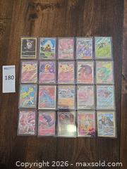 MaxSold Auction: Pokémon Loose Trading Cards (20) EX, Full Art, Holo, Trainer - Los Angeles (California, USA) PARTNER MANAGED Moving Online Auction - West 36th Street (CONDO)