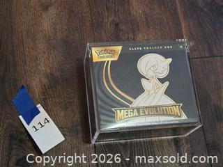 MaxSold Auction: Pokémon Mega Evolution Elite Trainer Box - Los Angeles (California, USA) PARTNER MANAGED Moving Online Auction - West 36th Street (CONDO)