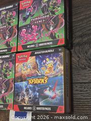 MaxSold Auction: Pokémon Scarlet & Violet Booster Boxes (4) — Shrouded Fable & Surging Sparks - Los Angeles (California, USA) PARTNER MANAGED Moving Online Auction - West 36th Street (CONDO)