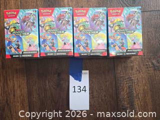 MaxSold Auction: Pokémon Scarlet & Violet Journey Together Booster Bundle (4) - Los Angeles (California, USA) PARTNER MANAGED Moving Online Auction - West 36th Street (CONDO)