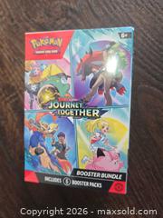 MaxSold Auction: Pokémon Scarlet & Violet Journey Together Booster Bundle (4) - Los Angeles (California, USA) PARTNER MANAGED Moving Online Auction - West 36th Street (CONDO)