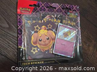 MaxSold Auction: Pokémon Scarlet & Violet Paldean Fates Packs (4) - Los Angeles (California, USA) PARTNER MANAGED Moving Online Auction - West 36th Street (CONDO)