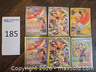 MaxSold Auction: Pokémon TCG Lot: Ethan's Ho-Oh ex, Typhlosion & Trainers (6) - Los Angeles (California, USA) PARTNER MANAGED Moving Online Auction - West 36th Street (CONDO)