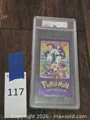 MaxSold Auction: Pokémon Topps TV Animation Edition Series 2 Team Rocket Holo Insert - Los Angeles (California, USA) PARTNER MANAGED Moving Online Auction - West 36th Street (CONDO)