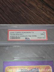 MaxSold Auction: Pokémon Topps TV Animation Edition Series 2 Team Rocket Holo Insert - Los Angeles (California, USA) PARTNER MANAGED Moving Online Auction - West 36th Street (CONDO)