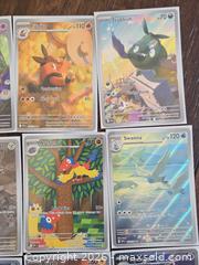MaxSold Auction: Pokémon Trading Card Lot — 12 Holo/Full Art Cards - Los Angeles (California, USA) PARTNER MANAGED Moving Online Auction - West 36th Street (CONDO)