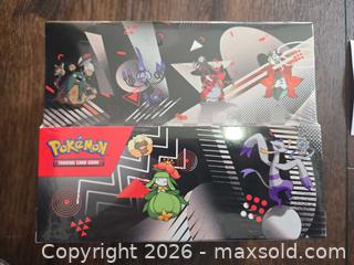 MaxSold Auction: Pokémon Unova White Flare & Black Bolt Mini Tin Display — 8 Tins - Los Angeles (California, USA) PARTNER MANAGED Moving Online Auction - West 36th Street (CONDO)