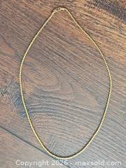 MaxSold Auction: Set of 8 14KT Yellow Gold Necklaces & Chains - Los Angeles (California, USA) PARTNER MANAGED Moving Online Auction - West 36th Street (CONDO)