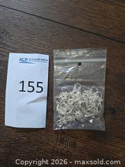 MaxSold Auction: Sterling Silver Jewelry Findings Assortment - Earring Hooks & Charms - Los Angeles (California, USA) PARTNER MANAGED Moving Online Auction - West 36th Street (CONDO)