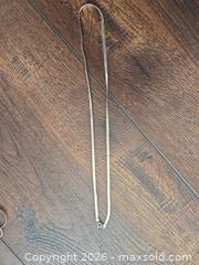 MaxSold Auction: Sterling Silver Necklace Chain (.925) Silver Antiqued - Los Angeles (California, USA) PARTNER MANAGED Moving Online Auction - West 36th Street (CONDO)