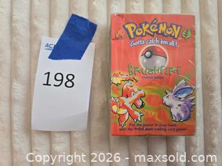 MaxSold Auction: VINTAGE Pokémon Brushfire Theme Deck (Wizards of the Coast) (1999) - Los Angeles (California, USA) PARTNER MANAGED Moving Online Auction - West 36th Street (CONDO)