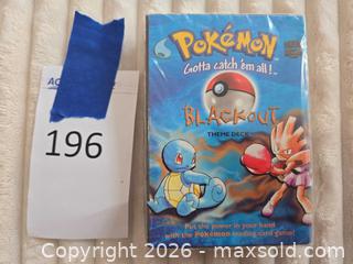 MaxSold Auction: VINTAGE Pokémon / Wizards of the Coast Blackout Theme Deck (1999) - Los Angeles (California, USA) PARTNER MANAGED Moving Online Auction - West 36th Street (CONDO)
