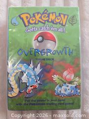 MaxSold Auction: VINTAGE Pokémon Wizards of the Coast Overgrowth Theme Deck (1999) - Los Angeles (California, USA) PARTNER MANAGED Moving Online Auction - West 36th Street (CONDO)