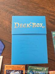 MaxSold Auction: Yu-Gi-Oh! Trading Cards Lot with Sleeves and Deck Box - Los Angeles (California, USA) PARTNER MANAGED Moving Online Auction - West 36th Street (CONDO)
