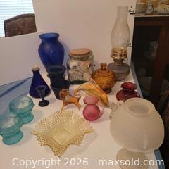 MaxSold Auction: Mixed Colored Glass Lot - East Hartford (Connecticut, USA) SELLER MANAGED Downsizing Online Auction - Hills Street
