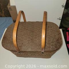 MaxSold Auction: Vintage Redman Picnic Basket - East Hartford (Connecticut, USA) SELLER MANAGED Downsizing Online Auction - Hills Street