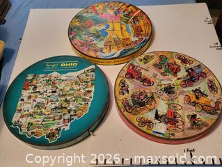 MaxSold Auction: Vintage Springbok Circular puzzles - East Hartford (Connecticut, USA) SELLER MANAGED Downsizing Online Auction - Hills Street