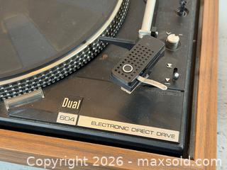 MaxSold Auction: Dual 604 Electronic Direct Drive Turntable Vintage Record Player - Working - Hamilton (Ontario, Canada) SELLER MANAGED Estate Sale Online Auction - Park Street West
