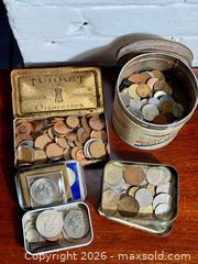 MaxSold Auction: Huge Estate Mixed World Coin Lot w/ Vintage Tins – UK, Canada, Mexico, More - Hamilton (Ontario, Canada) SELLER MANAGED Estate Sale Online Auction - Park Street West