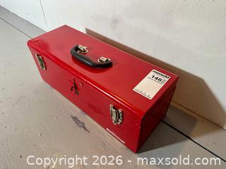 MaxSold Auction: Sturdy Steel Toolbox Full of Tools - Hamilton (Ontario, Canada) SELLER MANAGED Estate Sale Online Auction - Park Street West