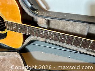 MaxSold Auction: Takemine & Co. Acoustic Guitar with Hardshell Case - Hamilton (Ontario, Canada) SELLER MANAGED Estate Sale Online Auction - Park Street West